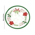 thumbnail image 3 of Hometravel Christmas Tree Skirt Mat, Round Non-Slip Floor Carpet for Xmas Tree, Festive Holiday Decor for Living Room, Bedroom, Seasonal Celebration, 3 of 8