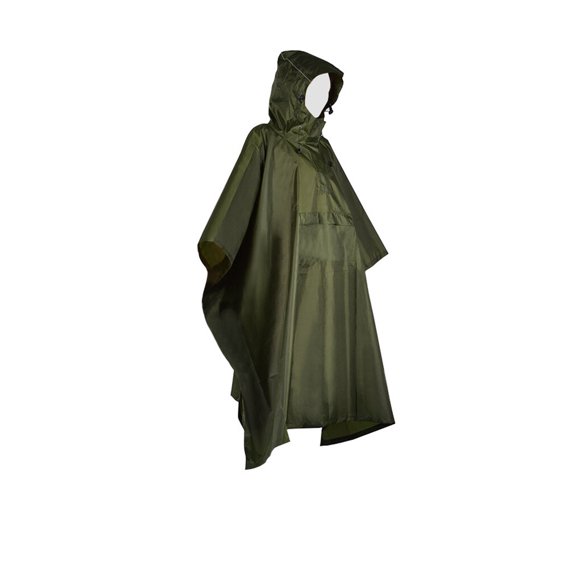 Transemion Rain Covers Multifunctional Outdoor Sporting Clothes Camping Raincoats Backpacking Rainwear Hiking Rains Poncho Raincoat Green