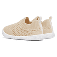 thumbnail image 5 of Toddler Shoes Baby Walking Sock Shoes Non-Slip Breathable Boys & Girls Sneakers Infant Tennis Shoes Khaki 9-12Months, 5 of 10