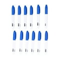 thumbnail image 3 of 12Pcs Permanent Markers ThickHeaded QuickDrying Plastic Metal Coloring Doodling Marking Pen(Blue ), 3 of 14