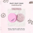 thumbnail image 4 of Kimchi Chic Beauty Puff Puff Pass Set and Bake Powder,Loose Face Powder with Extra Fluffy Setting Powder Puff, Soft Lavender Face Makeup for Uneven Skin Tone, 01 Chocolate, 4 of 6