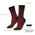 thumbnail image 4 of Pofeuu Spiders On A Web Print Crew Socks, Adult Running Hiking Socks for Youth and Adult, 4 of 6