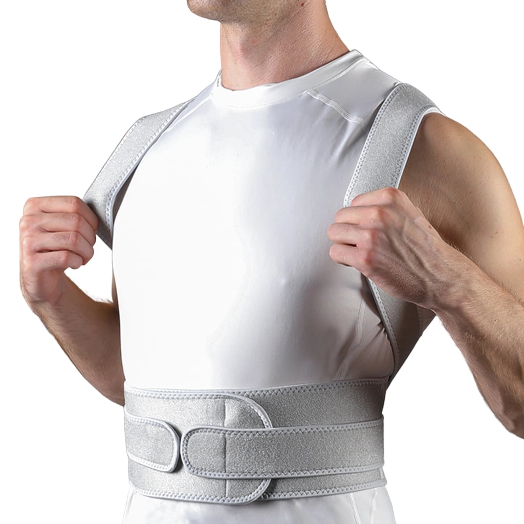 Zeiwohndc Easy Adjust Back Brace Postures Corrector Suitable for Most Sizes for Family