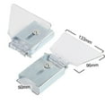 thumbnail image 2 of Bgsha 2pcs Replacement Guard Bench Grinder Eye Protection Safety Shields With Bracket, 2 of 8