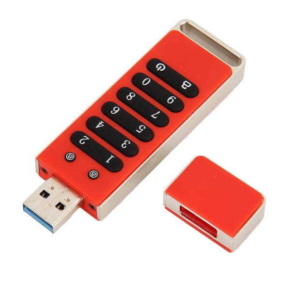 Unidad flash USB cifrada Bewinner de 8 GB con teclado de cifrado
