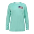thumbnail image 2 of Mens Athletic Performance Shirt Long Sleeve Seafoam Green Sailfish XXL, 2 of 7