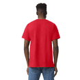 thumbnail image 4 of Gildan Men’s Heavy Cotton Short Sleeve T-Shirt, Taped Neck Blank Red Casual Tee, 9 Pack, S, 4 of 5