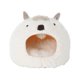 thumbnail image 3 of Cama de felpa para mascotas Nido Cama para perros con alpaca Cojín cálido para dormir para gatos o perros pequeños Cojín deslizante para Gloria casa del gato, 3 of 5