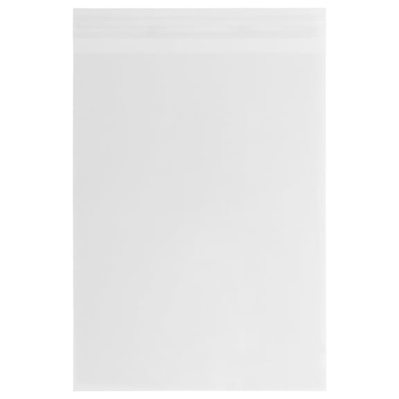 JAM Paper A7 Cello Sleeves, 5 7/16 x 7 3/8, Clear, 100 per Pack