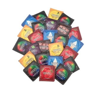 trustex assorted colors lubricated condoms White vaginal discharge during or after sex: Causes and prevention main image 0