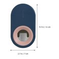 thumbnail image 2 of HONMEET 2Ud Soporte Para Pasta De Montable En Pared Durable En Colores Varios, 2 of 6