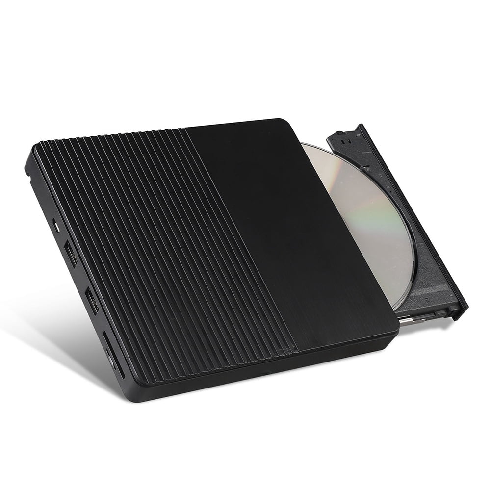 External DVD Burner, External DVD Drive USBA and USB C, for Laptops