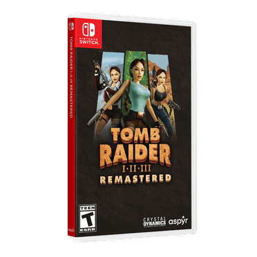 Tomb Raider I-III Remastered Starring Lara Croft,, Nintendo Switch