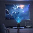 thumbnail image 2 of Smart Android 13 Projector with 1080P LCD Display, Auto TOF Focus & Full Auto Keystone, Amlogic 950X Processor, 2.4G+5G Dual-Band WiFi & BT 4.2, 300 ANSI Lumen LED Light, 30-120 Inch Projection for, 2 of 4