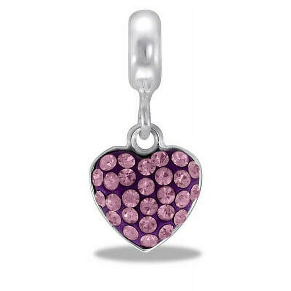 DaVinci Bead June Heart - Jewelry Bracelet Memories Beads DB36-6-DAV