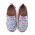 thumbnail image 3 of Slip On Flats Mocasines Pintados Con Arte para Mujer  Antideslizantes Transpirables Uso Diario, 3 of 9