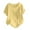 Yellow, variant on Womens Summer Casual Color Round Neck Short Sleeve Tops Buttons Blouses
