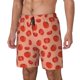 thumbnail image 1 of Balery Tomato Bañador para hombre, shorts de playa de secado rápido con entrepierna y forro de compresión-Medium, 1 of 6