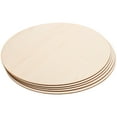 thumbnail image 3 of 5 piezas de rodajas de madera redondas sin terminar, letreros colgantes para puerta, letreros de madera sin terminar en blanco., 3 of 8