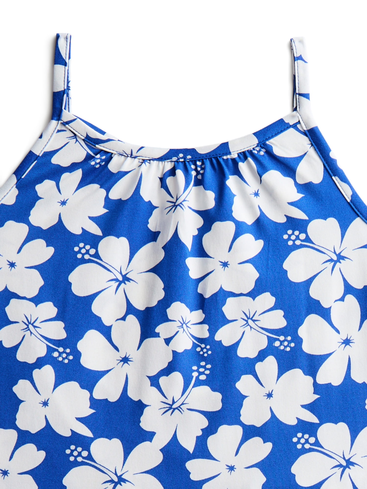 Wonder Nation Girls Tank Top and Shorts Pajama Set, 2-Piece, Sizes 4-18