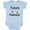 AE-Light Blue, variant on Future Beekeeper Honey Bee Boys or Girls Baby Bodysuit
