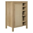 thumbnail image 1 of Wimberly Bar Cabinet, Natural with Rattan, 1 of 8