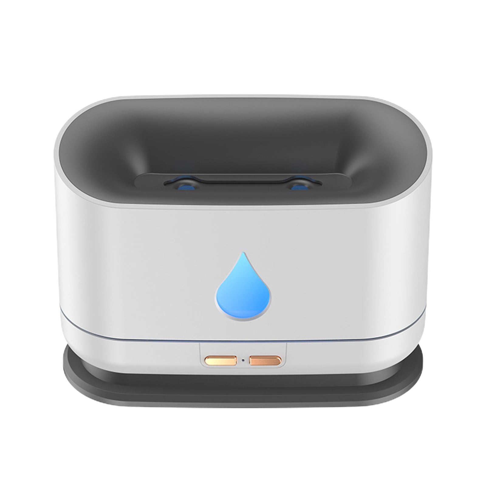1L Humidifiers for Bedroom Large Room Home, Warm Mist Desk Humidifier Oil Diffuser, Quiet Below 35dB, Adjustable Mist, 1000mL Tank, Water Shortage Power Off Protection