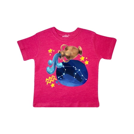 

Inktastic Aquarius Constellation Zodiac Sign Illustration Gift Toddler Boy or Toddler Girl T-Shirt