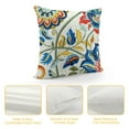 thumbnail image 4 of PHYHOO Decorative Throw Pillow Covers , Floral Pillow Cover, Double-Printed Flower Boho Square Cushion Cover Case for Couch Sofa, 4 of 5