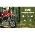 thumbnail image 2 of Dapmiu Youth Off-Road Motorcycle 49CC - 1.25KW Max Power, Aluminum Rims & Mono-Shock Suspension, Perfect for Beginners Pink, 2 of 8