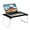 Black, variant on Folding Lap Desk, Laptop Stand Bed, Breakfast Serving Tray, Portable & Lightweight Mini Table, Lap Tablet Desk for Sofa Couch Floor - White