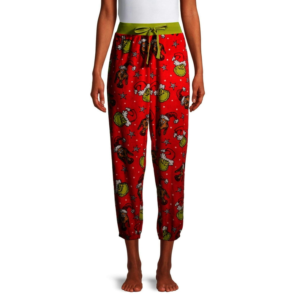 grinch junior joggers with pockets