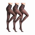 thumbnail image 1 of Chenchen 3 Pairs 20D Women's Sheer Tights Ultra Sheer Pantyhose with Control Top, 1 of 1