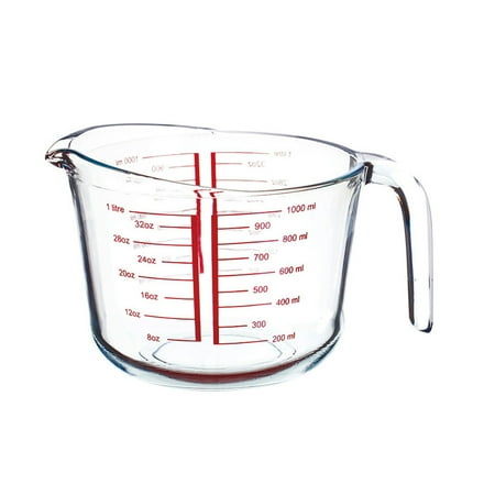 

1pc Measuring Cup Glass Cup Transparent Measure Cup Milk Measuring Cup