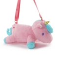 thumbnail image 1 of Monedero de felpa cosido con unicornio rosa para niñas de 3 a 12 años, 1 of 6