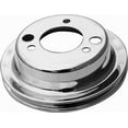 thumbnail image 3 of Racing Power Chrome SB/BBC Single Groove Crankshaft Pulley V‑Belt 6.8 in LWP/SWP Chevy V8, 3 of 3