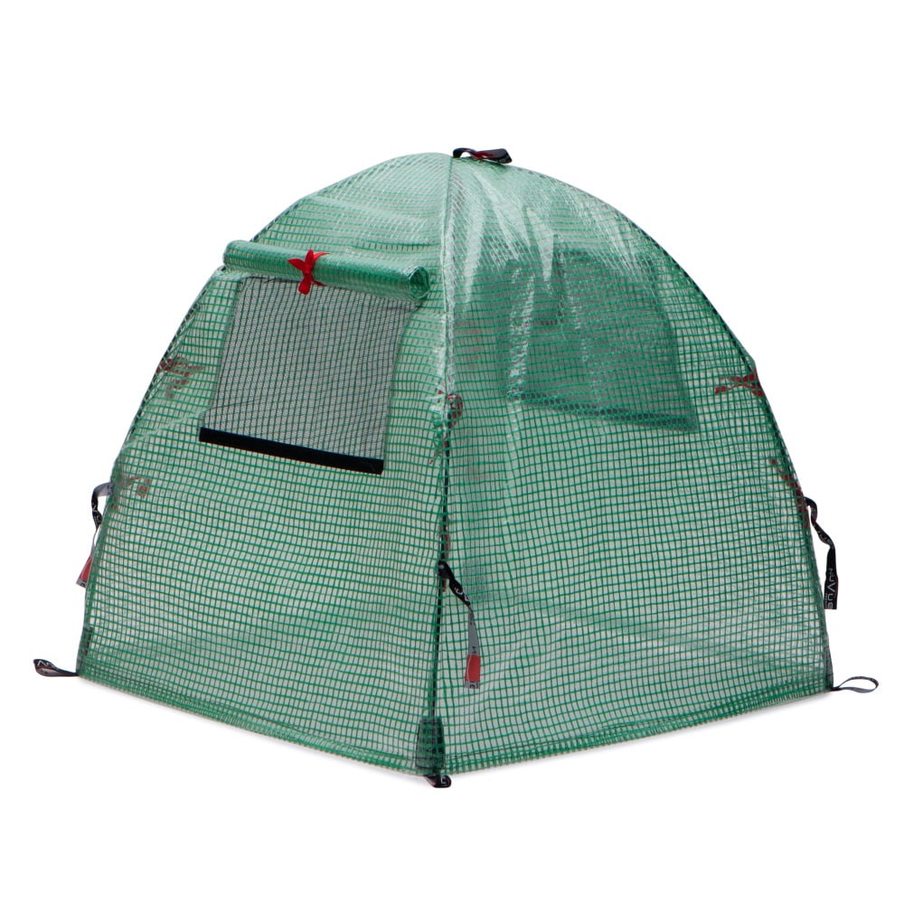 Nuvue Products 24244, Pop-Open Greenhouse & Growth Accelerator with Window:  22" L x 22" W x 22" H, 2-Pack
