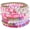 style 1, variant on 5 - 12Pcs Surfer Bead Bracelets Set Y2k Star Love Heart Charms Bracelets Vinyl, Crystal, Style N0745