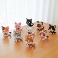 thumbnail image 2 of Bloques de construcción de micropartículas para niños, juguetes ensamblados Diy, Gato naranja, Gato Negro, regalo de rompecabezas, 2 of 4