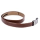 thumbnail image 5 of Cinturón de cuero para hombres Cinturón de vestir casual para hombre ajustable y personalizable con hebilla de clic automática para uso diario Marrón claro, 5 of 10