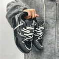 thumbnail image 4 of Comfortable and Fashionable Thick-Soled Shoes, Breathable Casual Sports Skateboard Shoes, Four-Season Men's lace-up Sports Shoes, 4 of 13