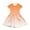 Orange(Gradient), variant on CCRFTGI Short Sleeve Dresses for Kids Girls Size 10-12 Basic Summer A Line Skater Dress Funny Gradient Dresses Holiday Girls Fashion Orange 5-6 Years