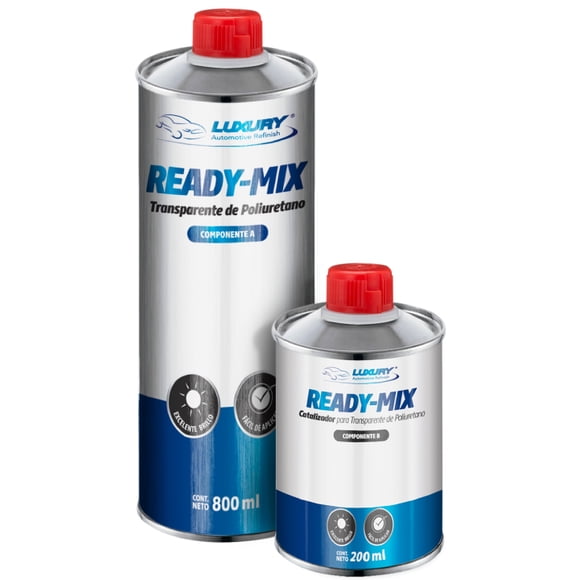 Ready Mix  Automotriz Transparente Brillante Luxury Valmex