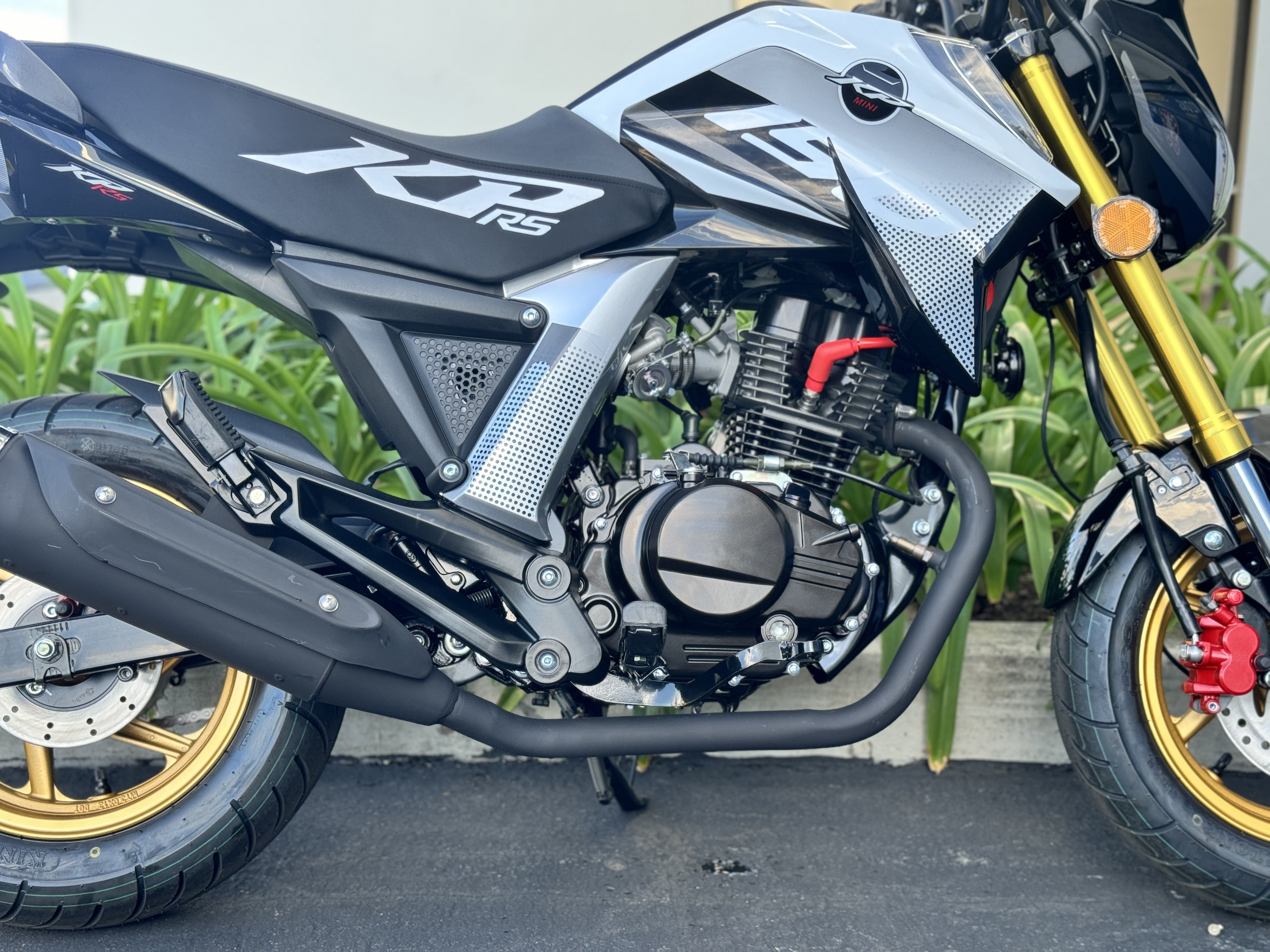 Venom KP Mini RS 150 – 150cc Fuel-Injected Motorcycle, Street Legal 5-Speed Sport Bike