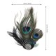 thumbnail image 2 of Feather Headdress Beautiful Makeup Decor Headdress for Dance Party Festival, 2 of 3
