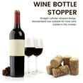 thumbnail image 2 of Wine Corks, Wooden Cork Wine Bottles Cork for Natural Corks for Wooden Wine Corks for DIY, Decoration and Hobbies,30 * Wine bottle stopper,Wood color, 2 of 7