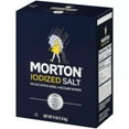 Morton Iodized Table Salt, 4 Pound Box for Curing, 64 oz