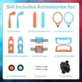 thumbnail image 2 of MMOBIEL 18-in-1 Sports Accessories Kit for Nintendo Switch 2, 2 of 5