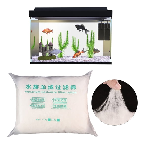 Aquariums Filter Sponge Fishtanks Cotton Filter Foam Easy Hand Tear Filter Pad for Fishtanks Water Purification