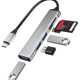 thumbnail image 1 of Lector de tarjetas SD/Micro SD NQ adaptador USB C 5 en 1 con 1 USB 3.0 y 2 USB 2.0, 1 of 5